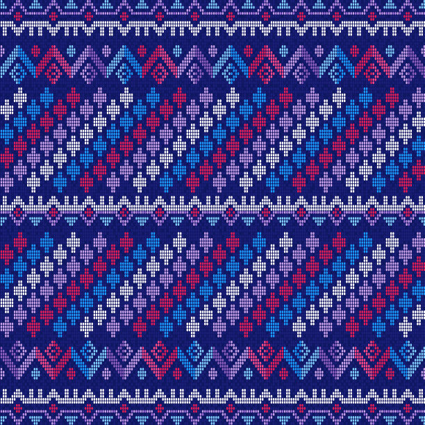 印尼龙目岛传统蜡染图案图片下载