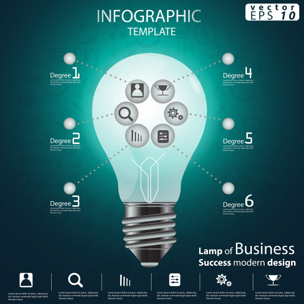 插画商业。设计现代理念和概念思考创意。为头脑风暴，社交网络，成功，计划，思考，搜索，分析，沟通，未来的想法创新技术。图片下载