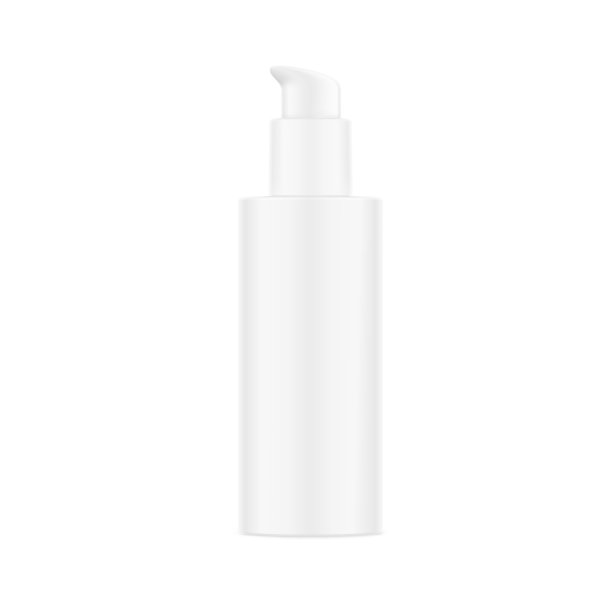 无气泵瓶模型隔离在白色背景上。矢量插图。图片下载