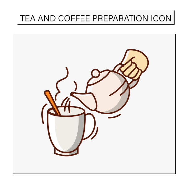 热饮颜色图标图片下载