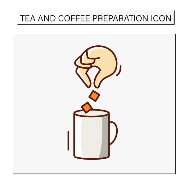 热饮颜色图标图片下载