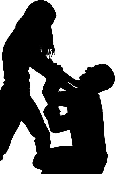 两个人斗嘴图标就白了图片下载