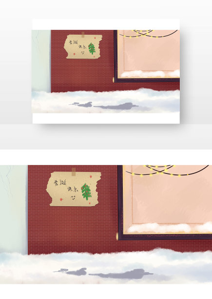 冬季佳节背景图片下载