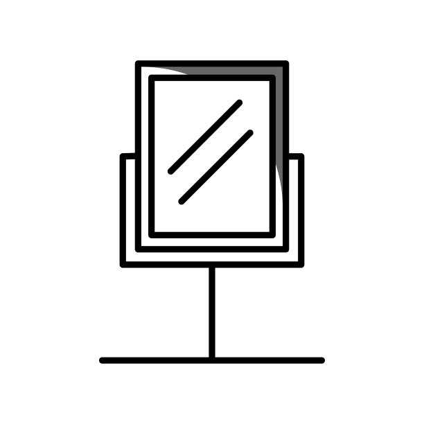 图形的镜子图片下载