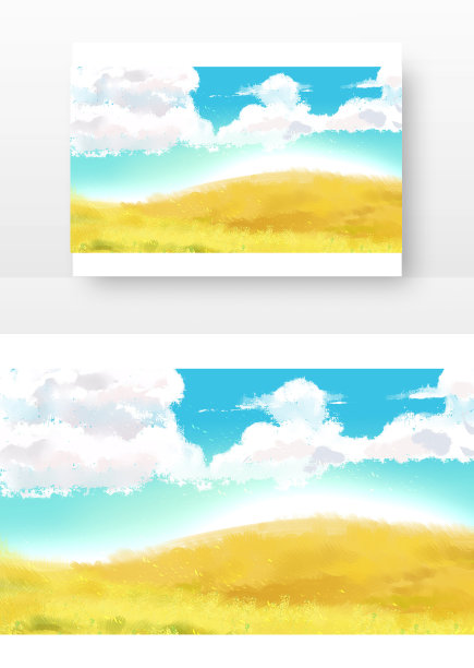 春天油菜花远景图片下载