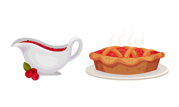 感恩节标志集酱船的图片下载