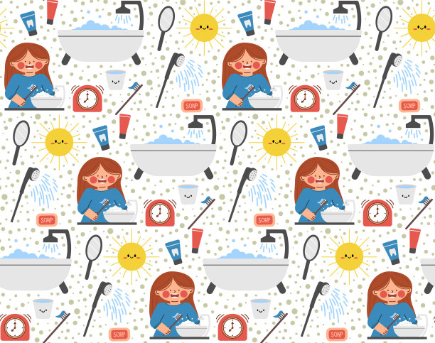 可爱的小性格少年女孩早上图片下载