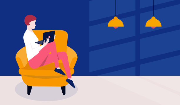 夜间工作与复印空间图片下载