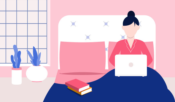 平面设计的自由女性图片下载