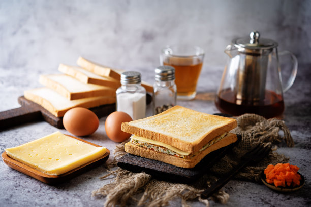 韩国omlette吐司图片下载