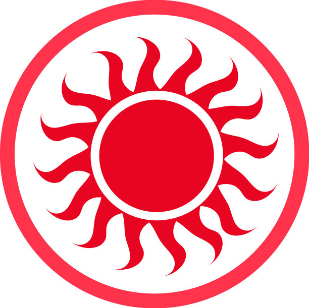 太阳图标符号设计图片下载