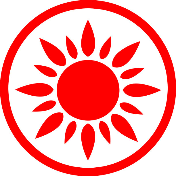 太阳图标符号设计图片下载