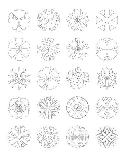 俯视图树集图片下载