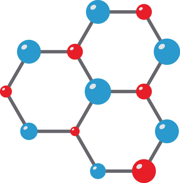 化学六边形连接图标图片下载