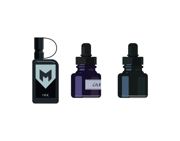 墨水瓶套装图片下载