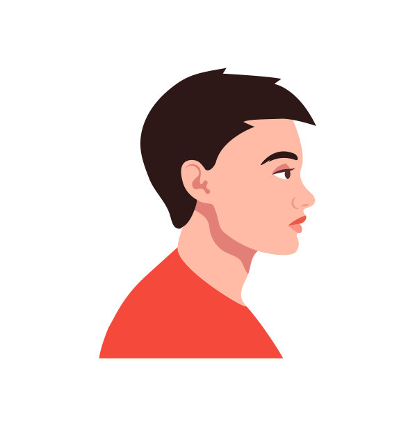 捷径女人的侧面图片下载