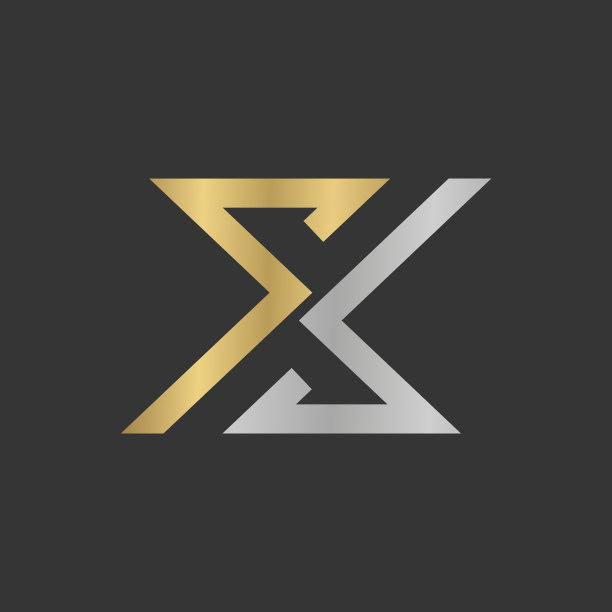 字母缩写标志XS SX图片下载