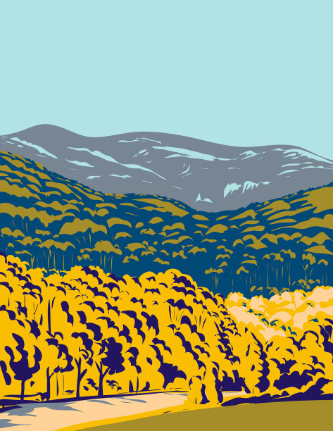 有mumbulla山的Biamanga国家公园图片下载