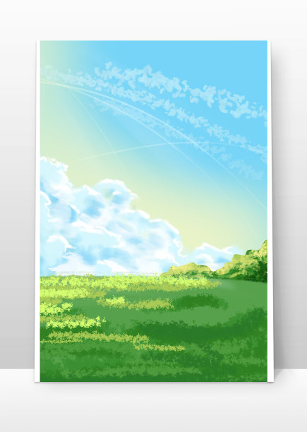 草坪春季背景图片下载