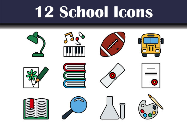 学校图标设置图片下载