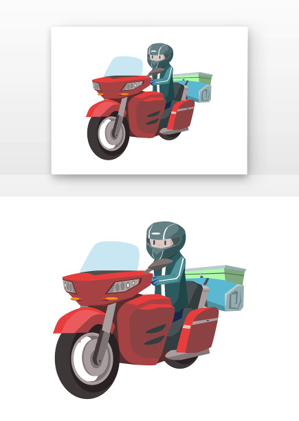 开着摩托车旅游图片下载