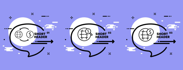 赚取金钱设定图标。美元，工作，星球，放大镜，收入，全世界。经营理念。信息图表时间表与图标和3个步骤。矢量线图标的业务和广告图片下载