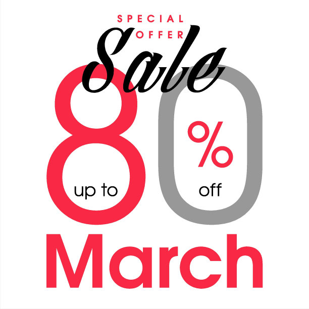 折扣最高可达八折。图片下载