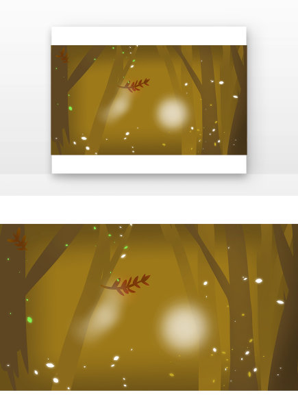 幽静的树林图片下载