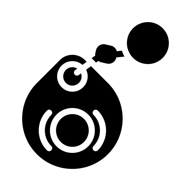 磁性钥匙从入口字形图标矢量插图图片下载