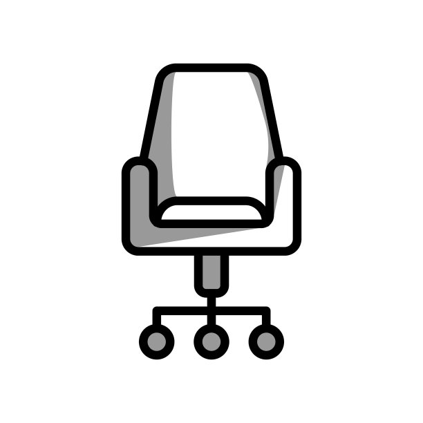 办公椅图标的图形图片下载