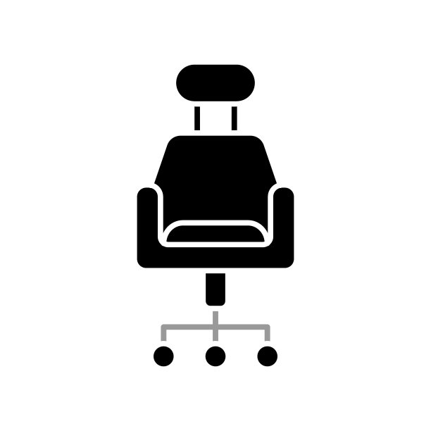 办公椅图标的图形图片下载
