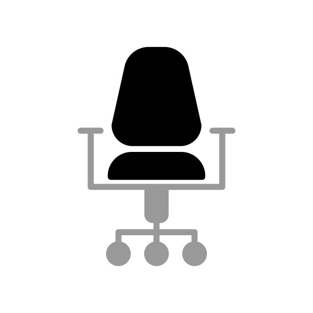 办公椅图标的图形图片下载