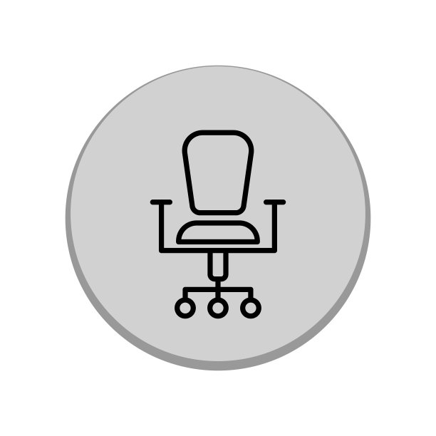 办公椅图标的图形图片下载