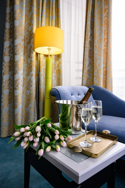 接待和香槟图片下载