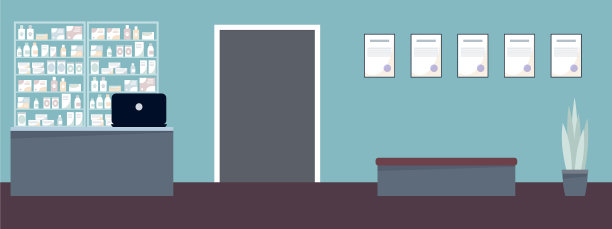 兽医诊所及药房图片下载