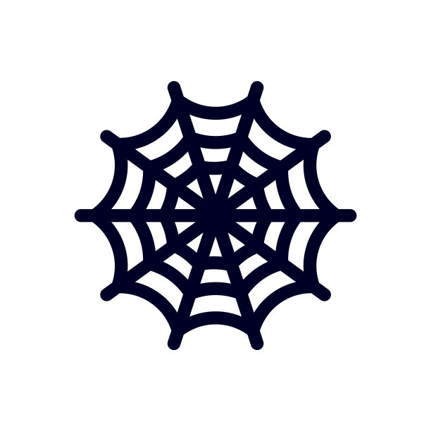 蜘蛛网图标图片下载