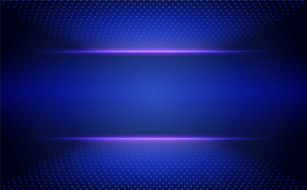 抽象蓝点线形状矢量背景图片下载