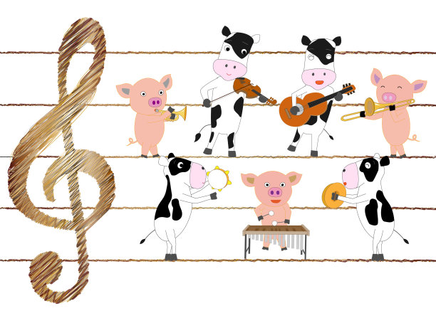 牧场的音乐图片下载