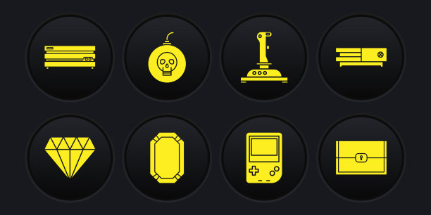 设置钻石视频游戏控制台扑克桌图片下载
