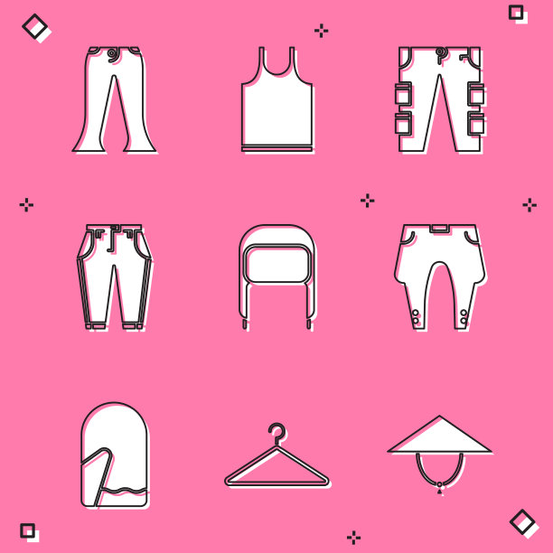 冬季套装裤无袖t恤工装裤图片下载