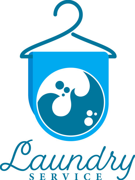 现代洗衣设计干洗标志设计图片下载