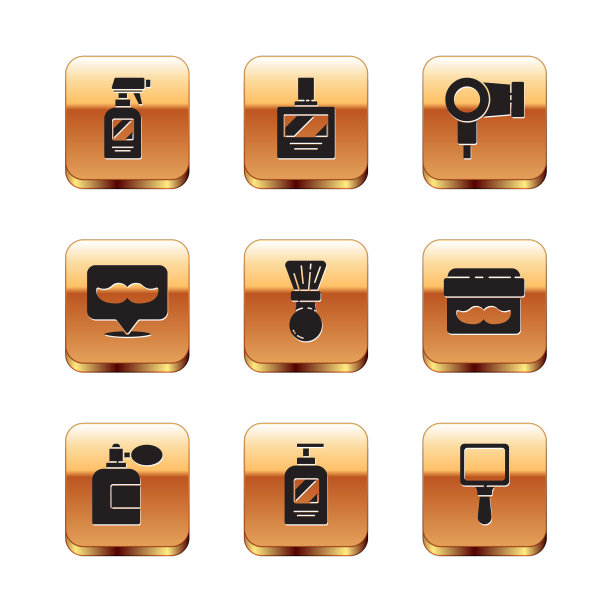 设置理发师手枪喷雾瓶须后水图片下载