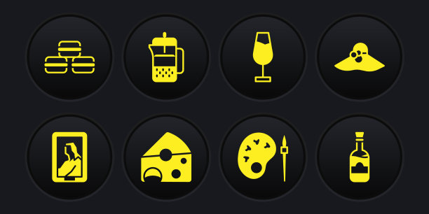 在博物馆设置肖像优雅的女人的帽子奶酪图片下载