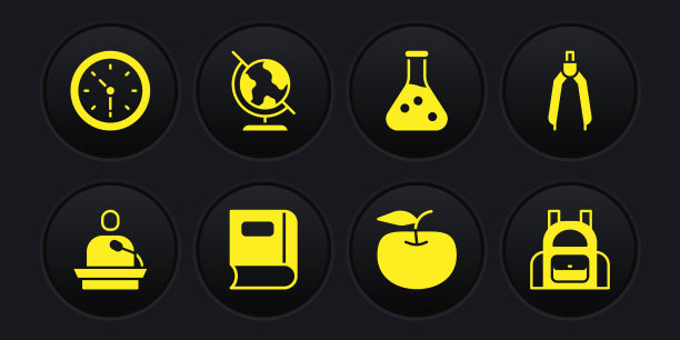 集讲课画指南针书苹果图片下载