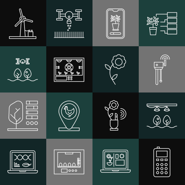 设置线遥控智能农场与灯泡和图片下载