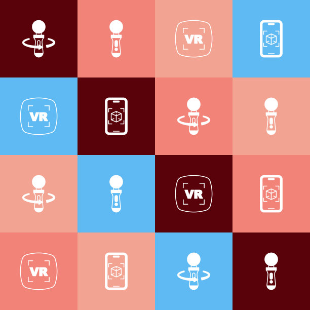 设置流行艺术vr控制器游戏虚拟现实图片下载