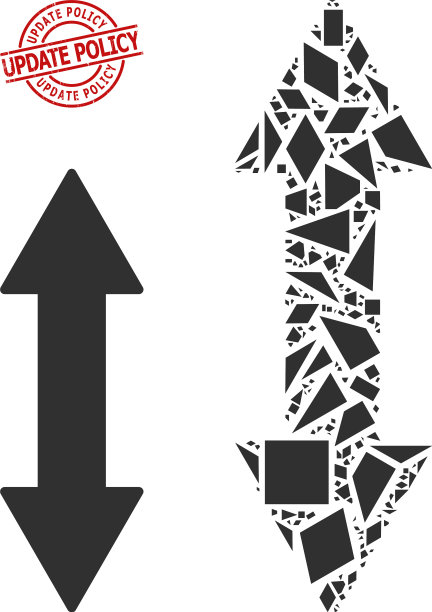 几何垂直交换箭头图标马赛克和图片下载