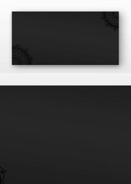 黑色对称花纹纹理背景图片下载