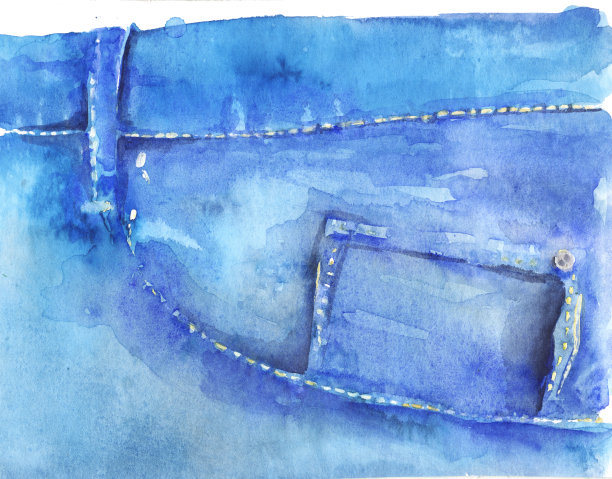 水彩插图琼图片下载