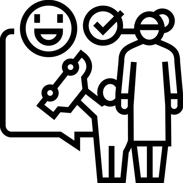 玩游戏的保姆和孩子线图标图片下载